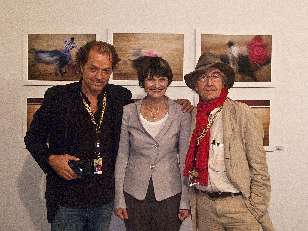 MICHELINE CALMY-REI, RENÉ BURRI A LOCARNO  